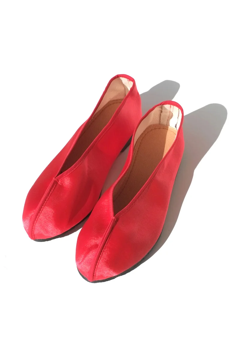 Functional theater shoes - solid red Elite