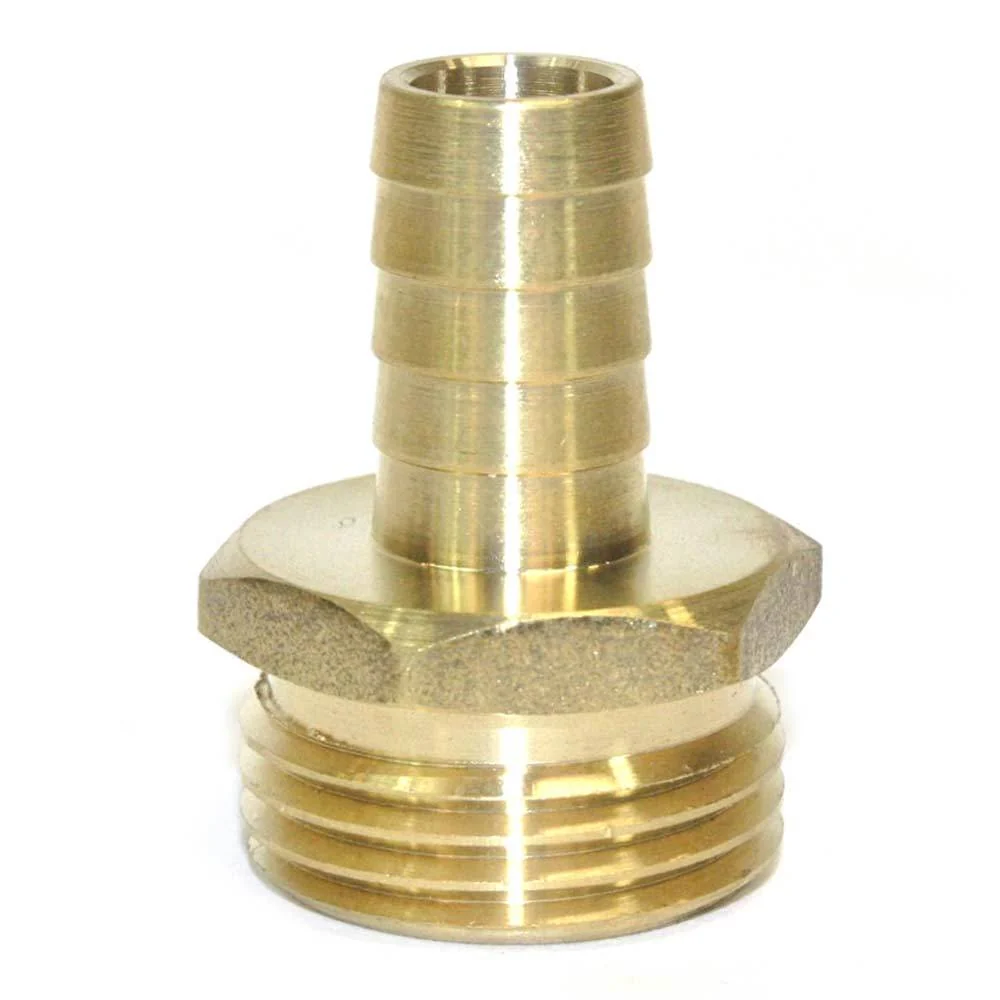 Professional Brass 3 4 Garden Hose Male x 1 2 Barb Hose Fitting Repair Threaded Prestigious