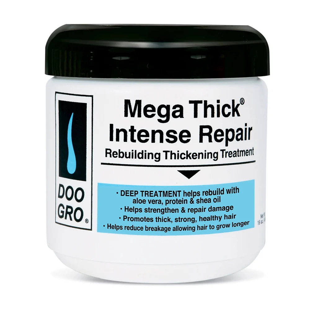 Expertly Made Doo Gro Mega Thick Intense Repair Rebuilding Hair Thickening Treatment 16 Oz Outstanding
