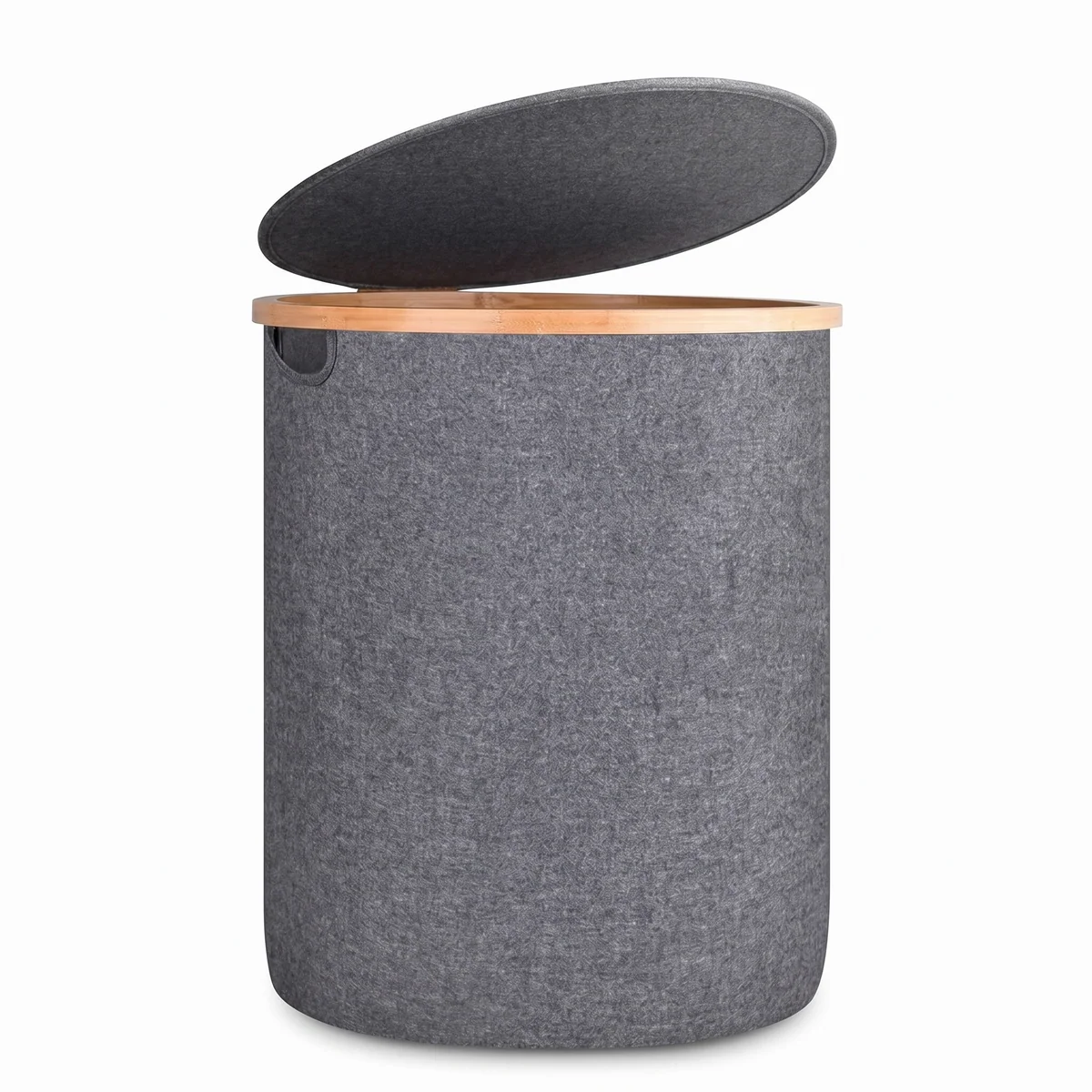 Quality Round Laundry Hamper with Lid Practical
