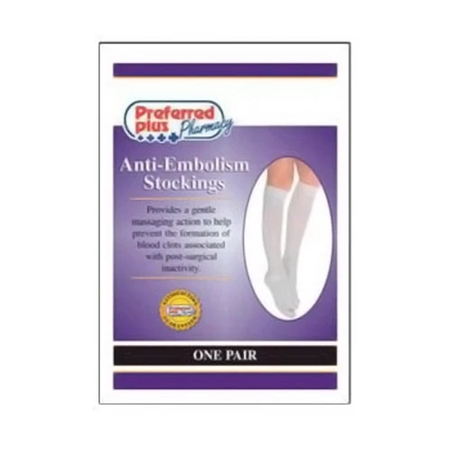 Unique Preferred Plus Stock Anti Embolism Stockings - 1 Pair Exclusive