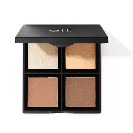 Authentic E.L.F POWDER POWDER CONTOUR PALETTE LIGHT MEDIUM Verified