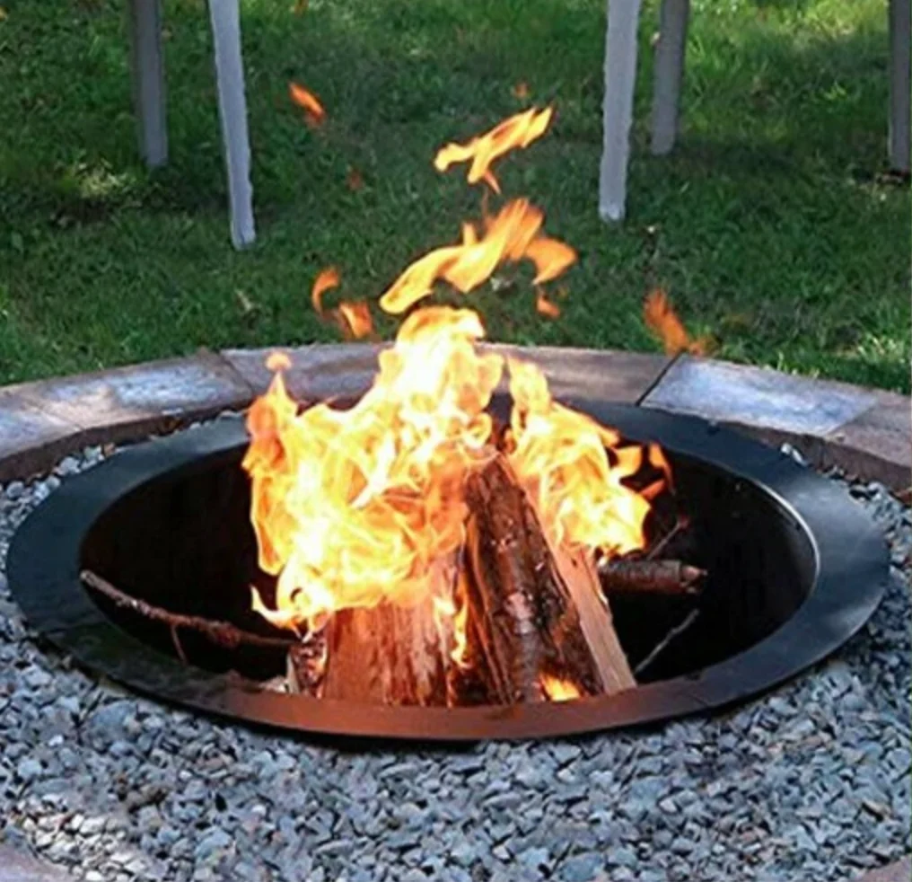 Advanced Heavy Duty Steel Fire Pit Liner Ring Insert High-Quality