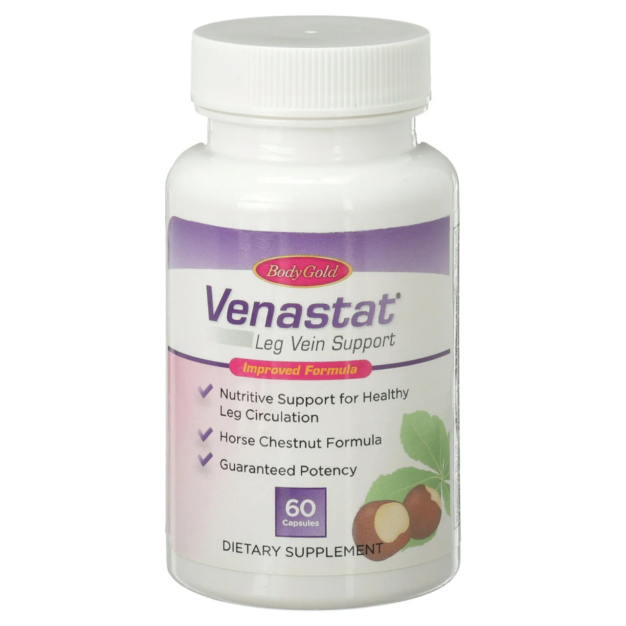 Smart Venastat Capsules For Natural Leg Vein Health 60 Capsules Versatile