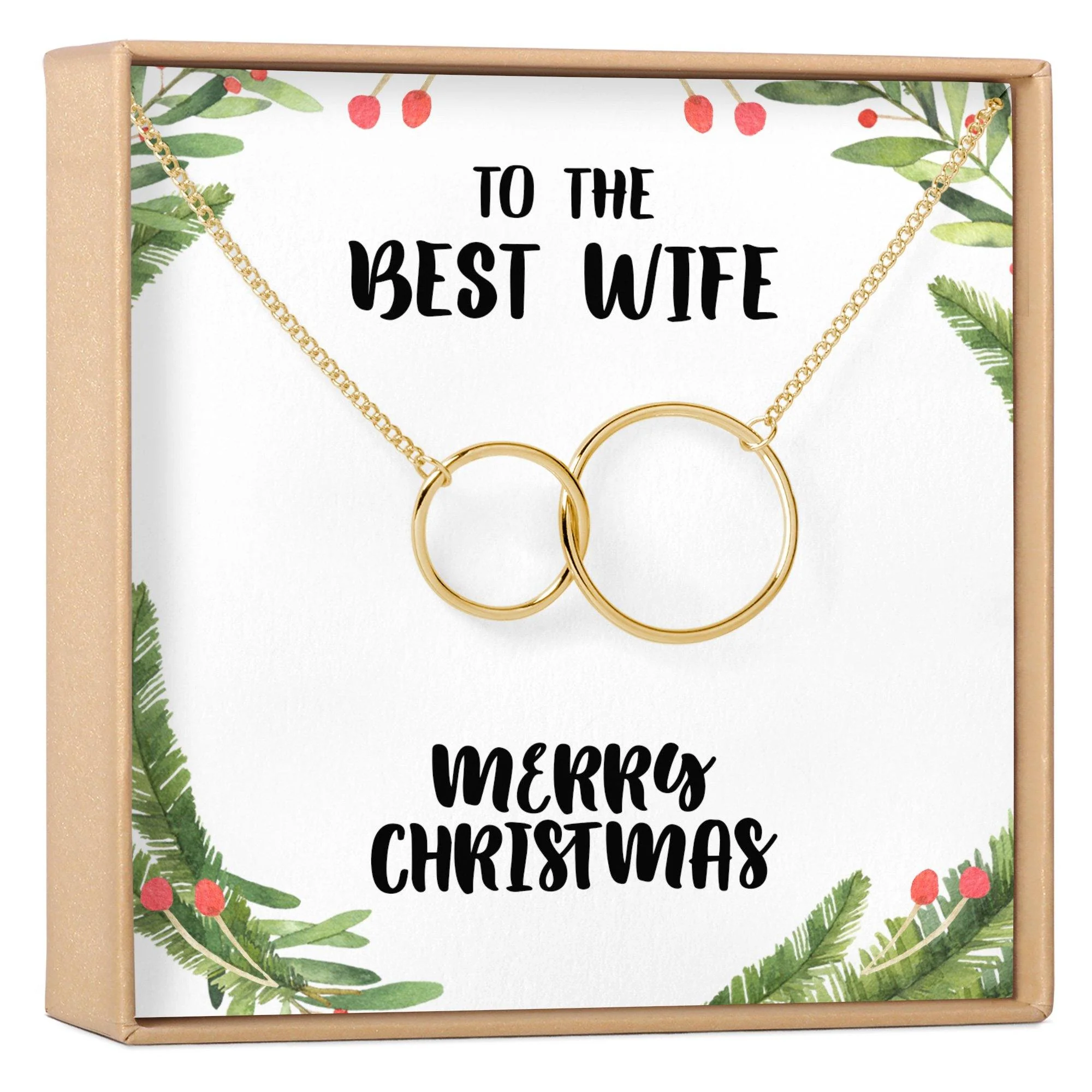 Relaxed Christmas Gift for Wife Necklace Classic