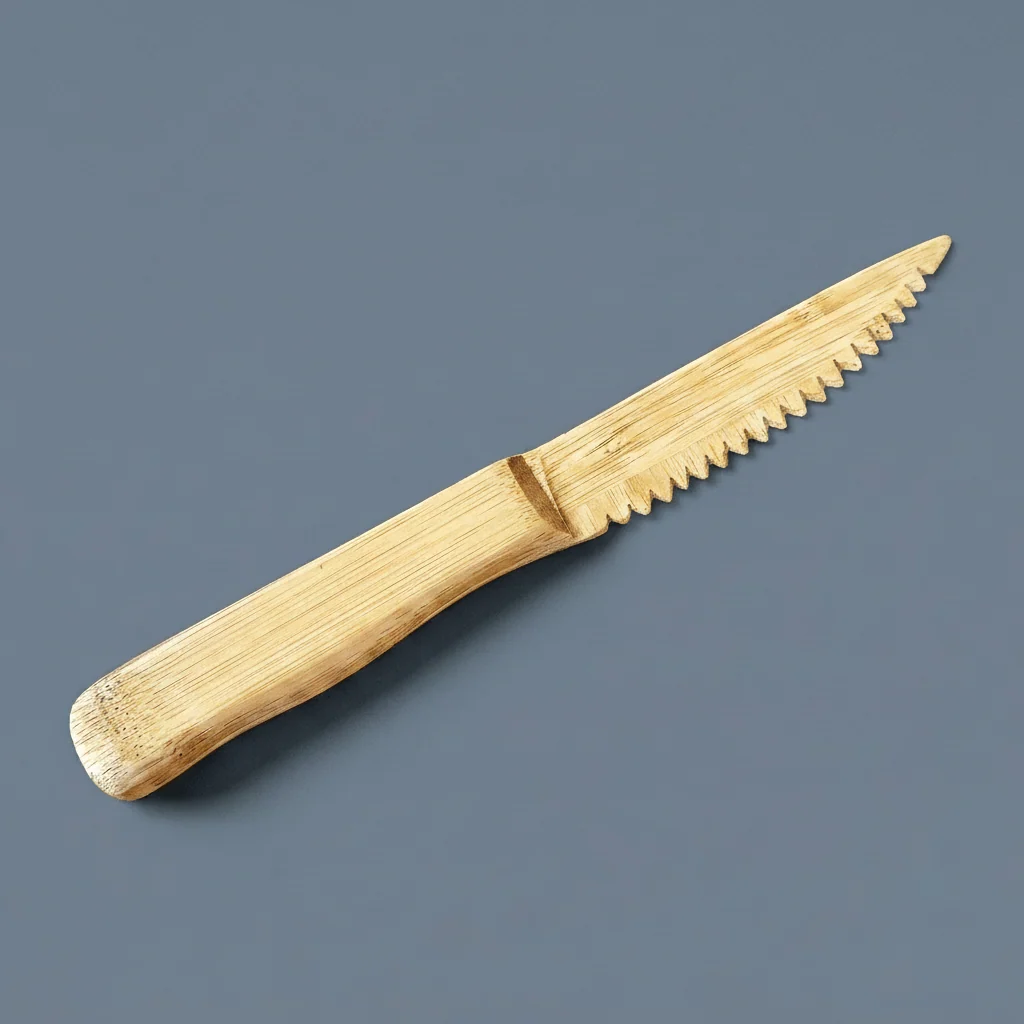 Natural Bamboo Steak Knife Fashionable