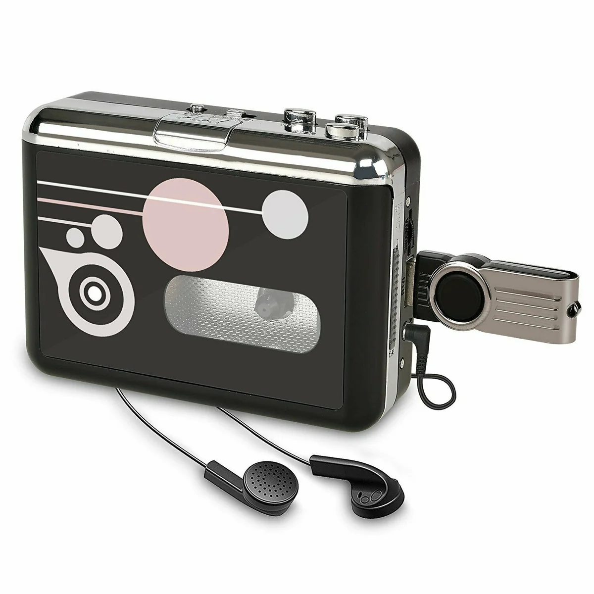 World-Class Portable Compact Radio Cassette Tape Player Efficient
