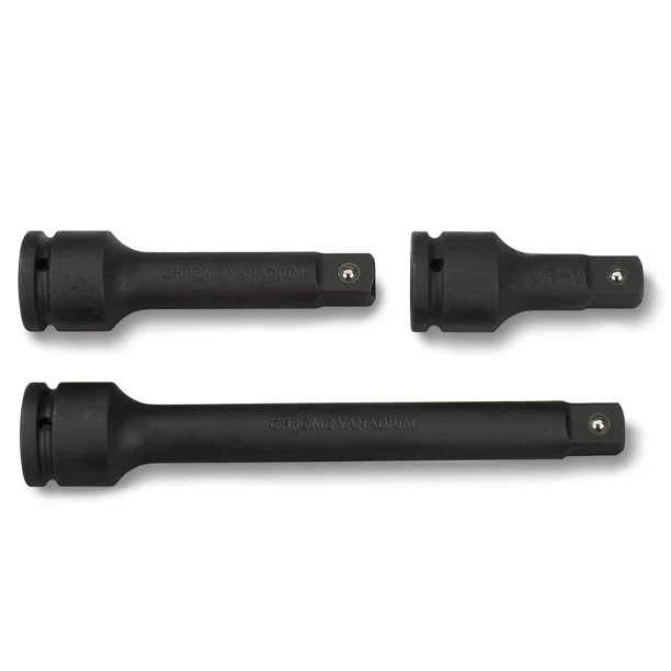Reliable 3 Piece Long Extension Bar Set for 3 4 Drive Ratchet Wrench Socket Tool Prestigious
