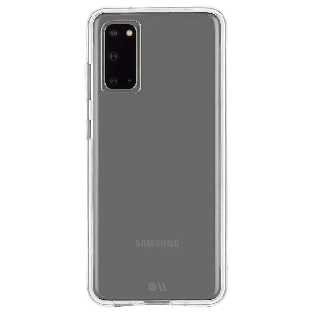 Functional Case-Mate - Tough - Case for Samsung Galaxy S20 5g Uw Ultra Wideband 6.2 - Clear User-Friendly