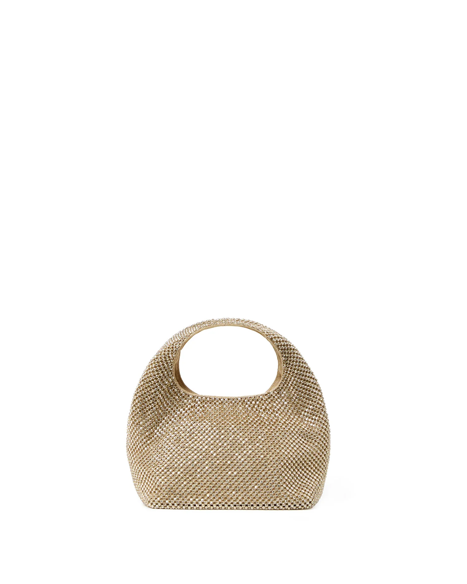 Lightweight Loeffler Randall Kenzie Mini Bucket Clutch in Shadow Gold Healthy