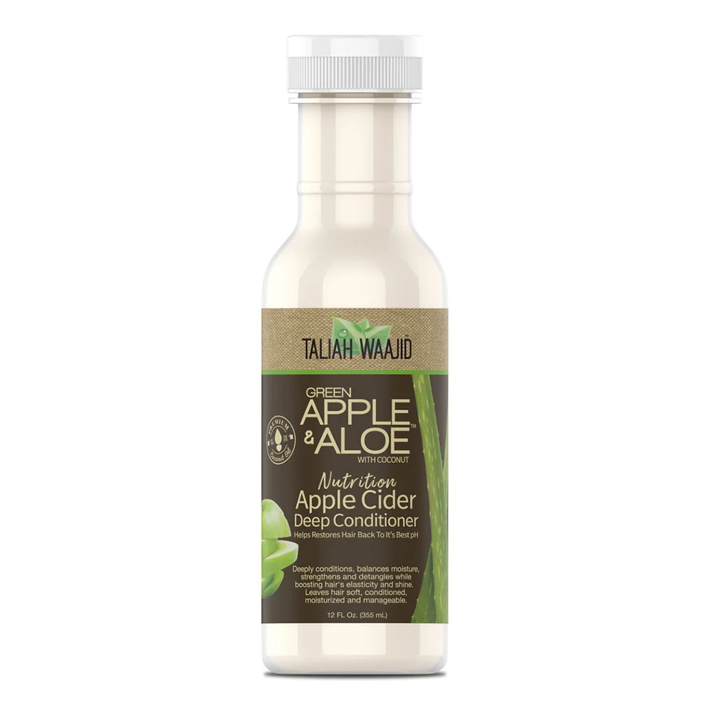 Versatile Taliah Waajid Green Apple Aloe With Coconut Nutrition Apple Cider Deep Conditioner 12 Oz Practical