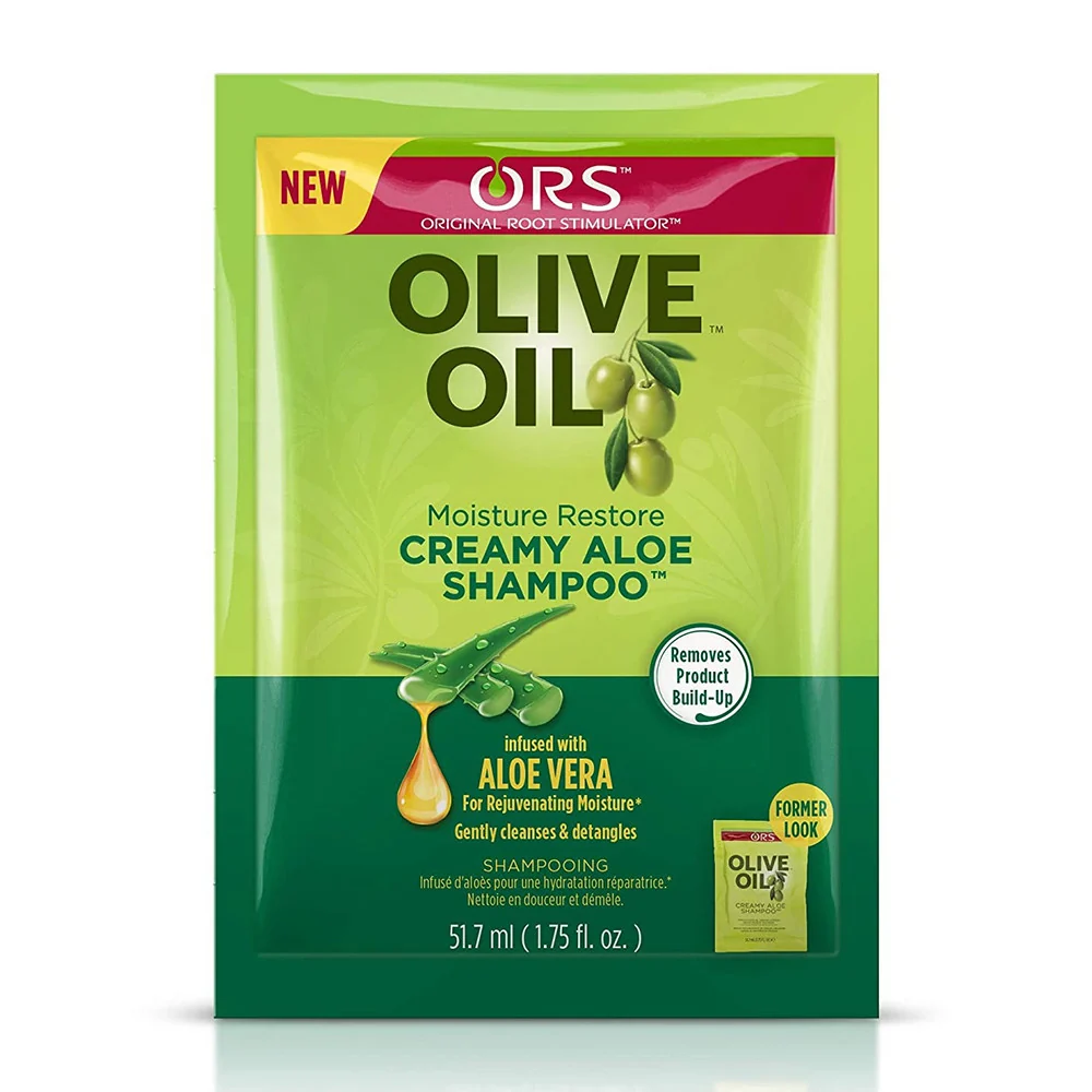 Unique Organic Root Stimulator Olive Oil Creamy Aloe Shampoo 1.75 Oz World-Class