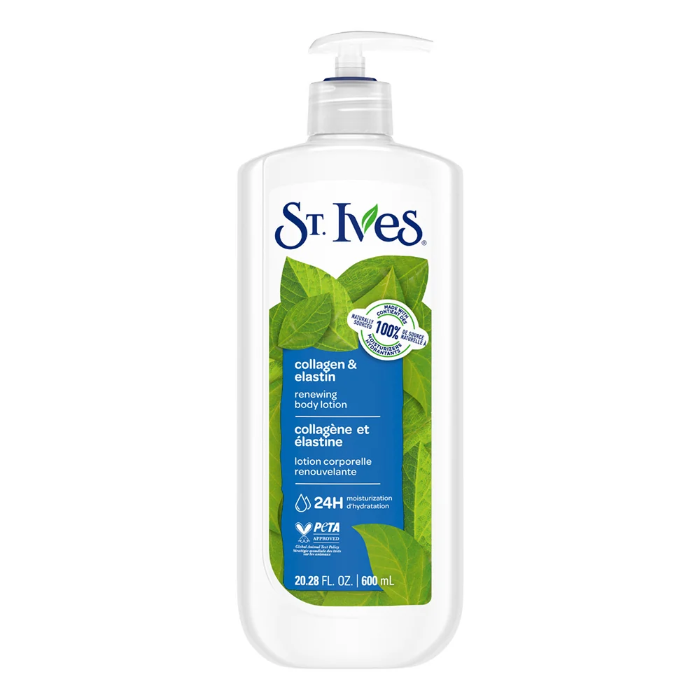 Classic St Ives Collagen and Elastin Hand and Body Lotion Helps Restore and Rejuvenate Skin 20.28Oz 600ml Smooth