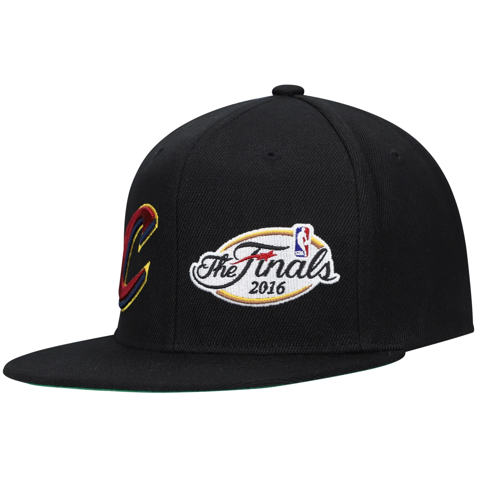 Stylish Mitchell Ness Men's NBA Dual Whammy Snapback Cavaliers Snapback Caps Pure