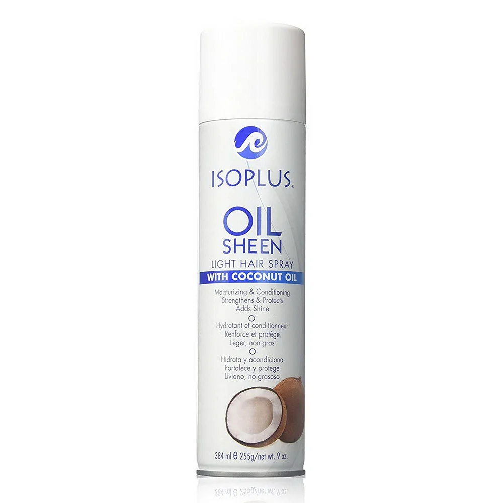 Artisan Isoplus Oil Sheen Light Hair Spray With Coconut Oil 2 Oz Healthy