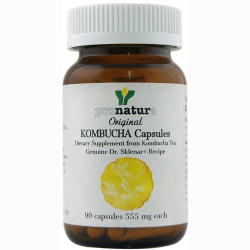 Carefully Designed Pronatura Kombucha Capsules 555 Mg Capsules - 90 Ea Powerful