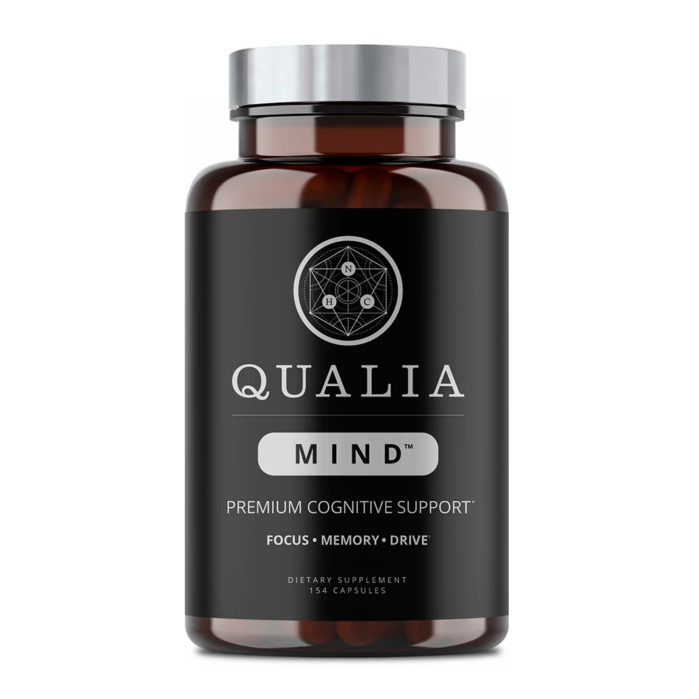 Certified Neurohacker Collective Qualia Mind Mental Performance and Brain Health Support 30 Ct Versatile