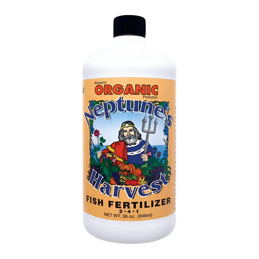 Premium Material Neptunes Harvest Organic Fish Fertilizer 2-4-1 Protects Vitamins And Amino Acids 36 Oz Selected