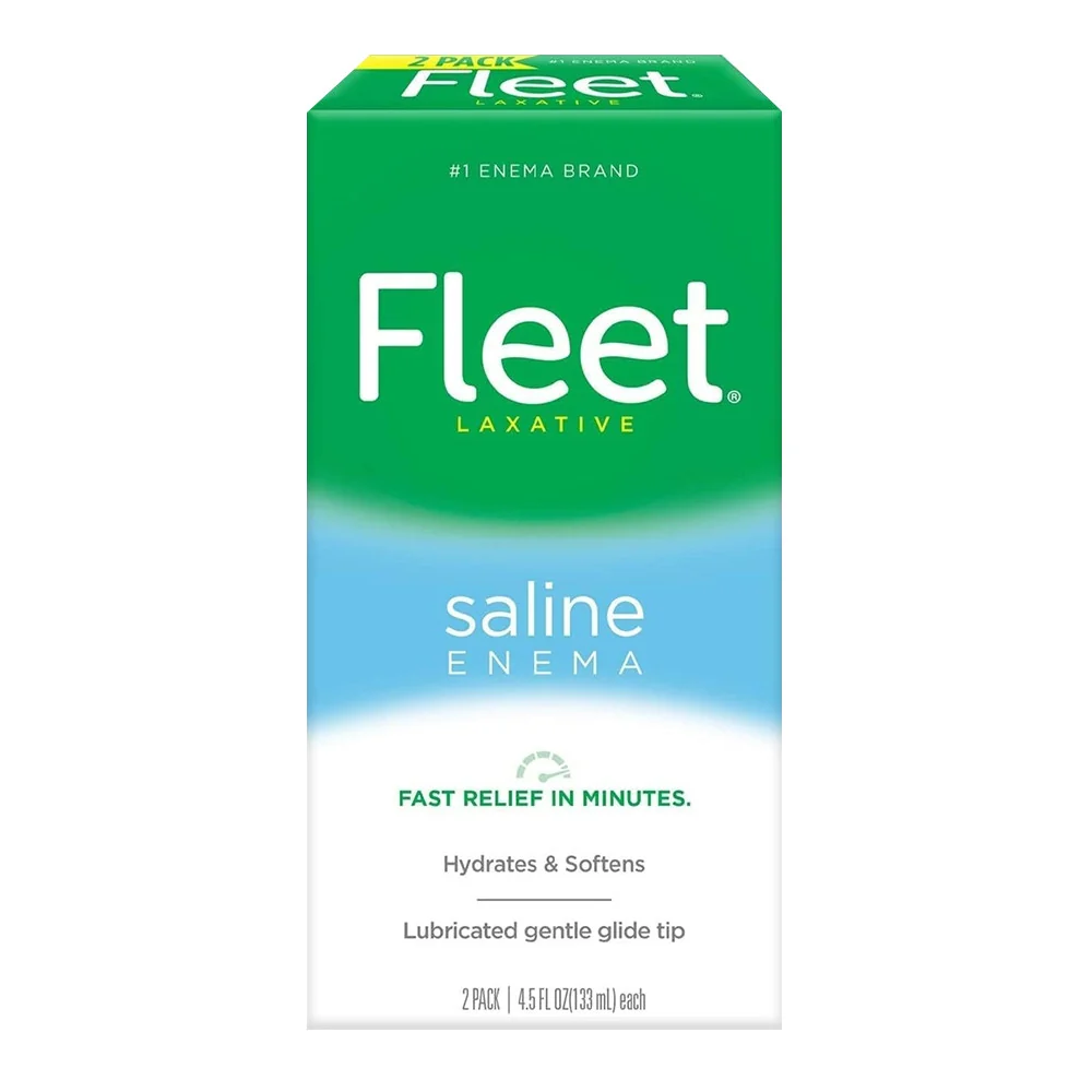 Fashionable Fleet Laxative Saline Enema Twin Pack - 9 Oz Sustainable