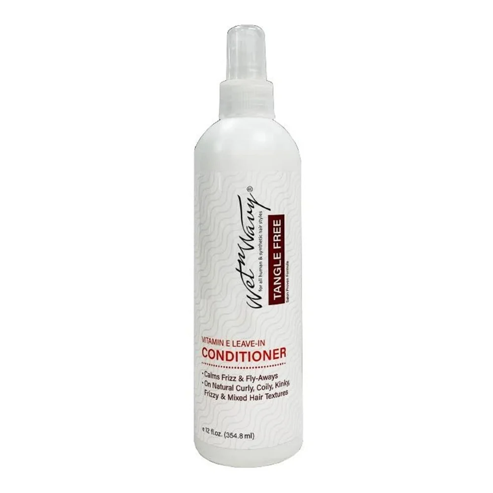 Contemporary Wet N Wavy Tangle Vitamin E Leave-In Conditioner 12 Oz Natural