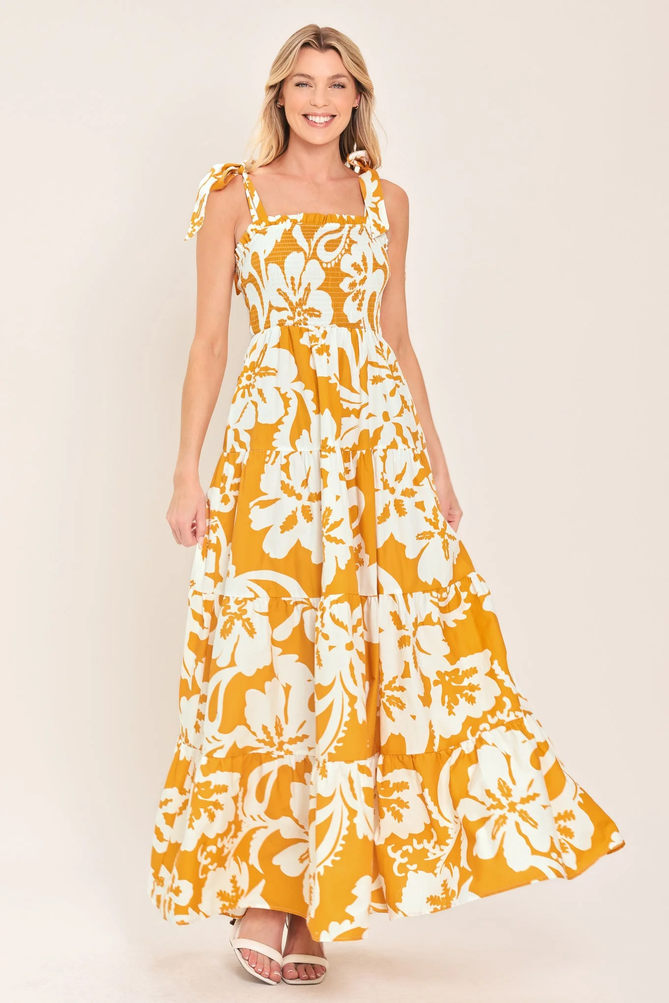 Casual Tropically Yours Woven Maxi Dress Consistent
