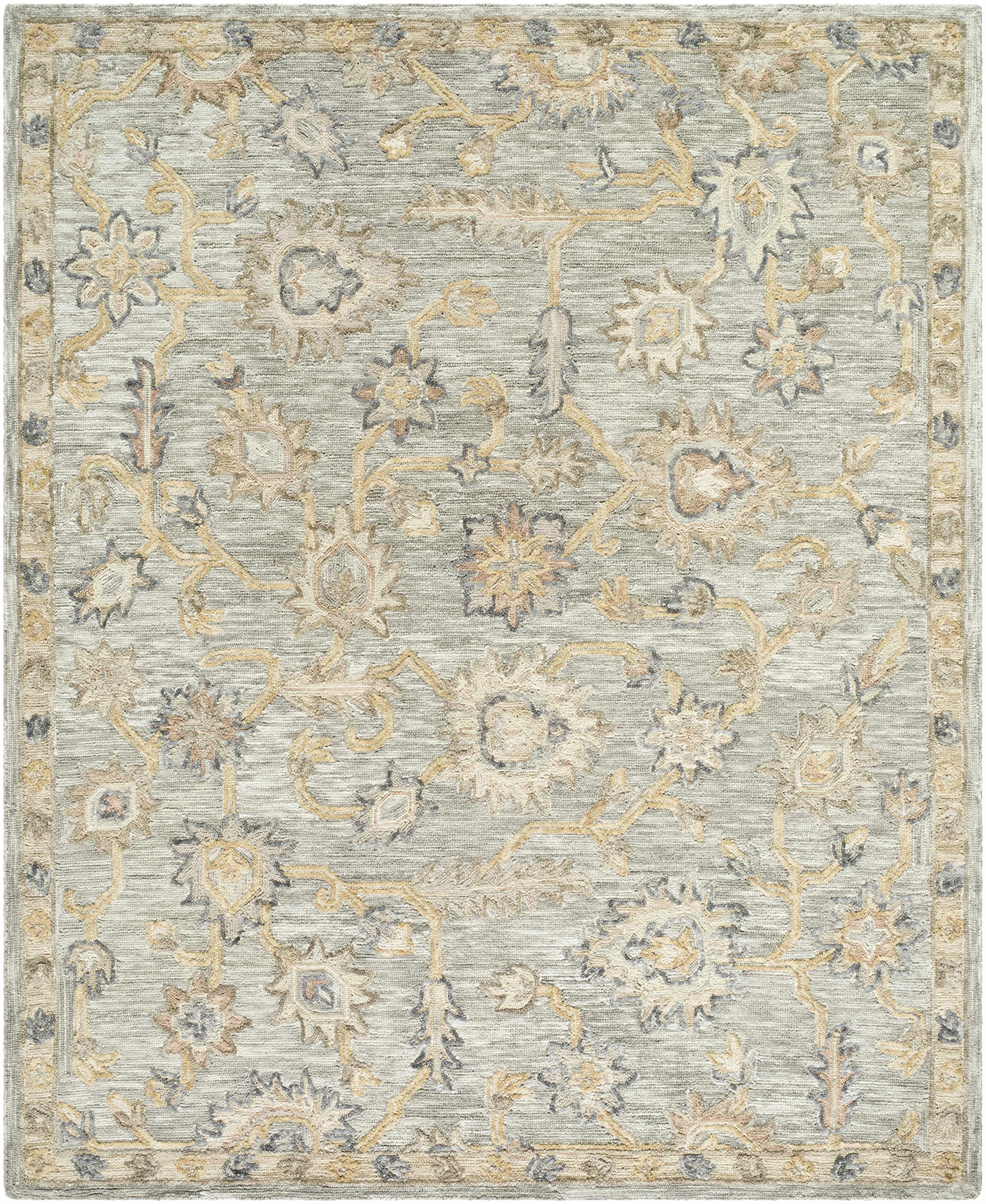 Relaxed Cedric Oushak Area Rug Safe