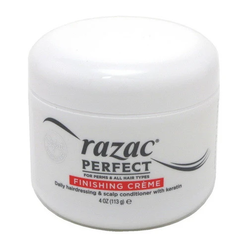 Stylish Razac for Perms and All Hair Types Finishing Creme 4 OZ Specialty