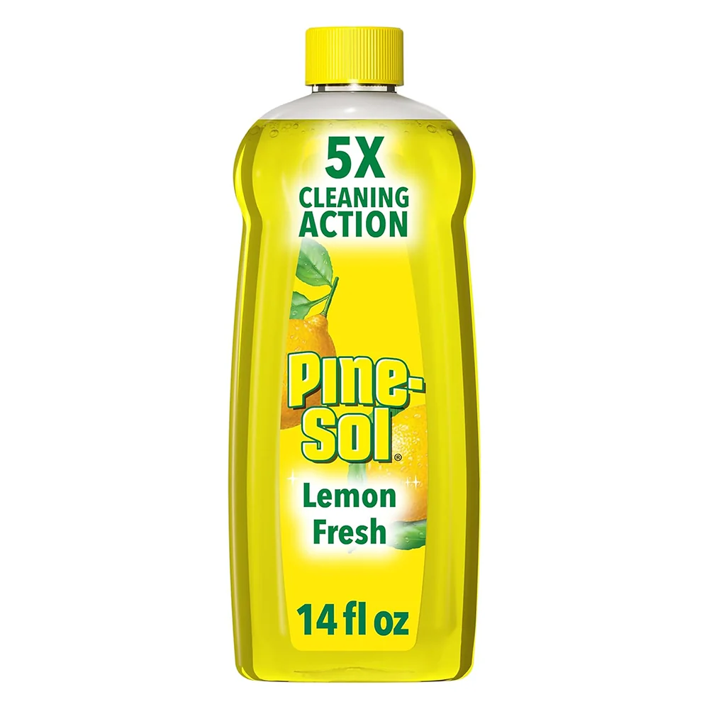Genuine Pine Sol Multi Surface Cleaner Vibrant Lemon Fresh Scent 14Oz 414ml Excellent