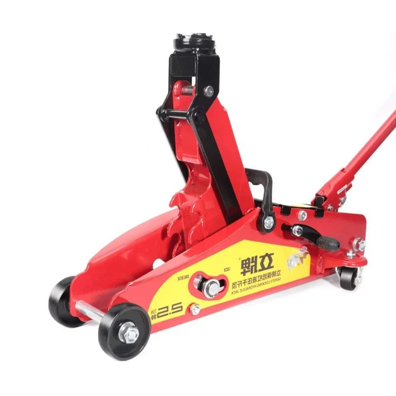 Enhanced Heavy Duty 2.5 Ton Low Profile Car Floor Lift Jack Natural