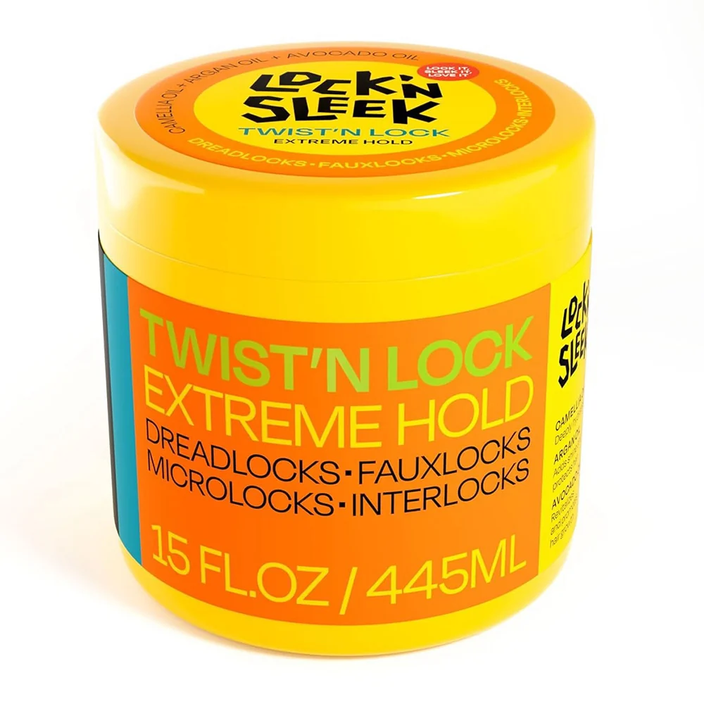 Versatile Lock N Sleek Twist N Lock Hair Cream Defines Holds and Reduces Frizz 15Oz 445ml Certified