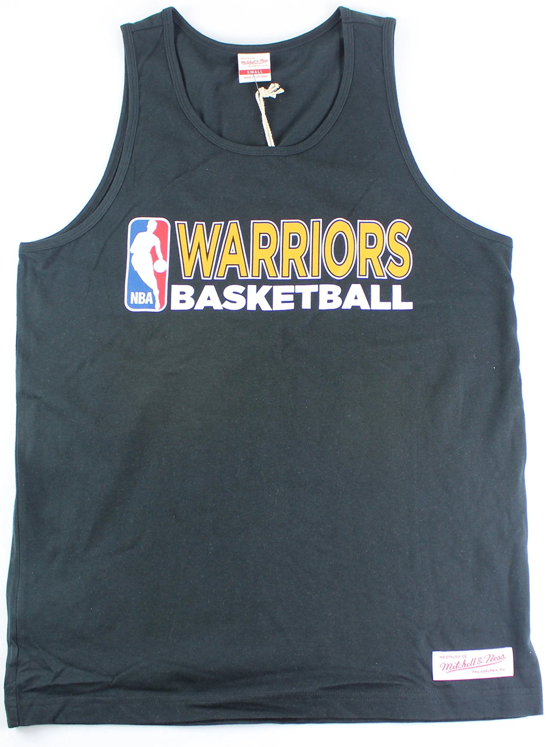 Crafted Mitchell Ness Men's NBA Golden State Warriors Tank High-End