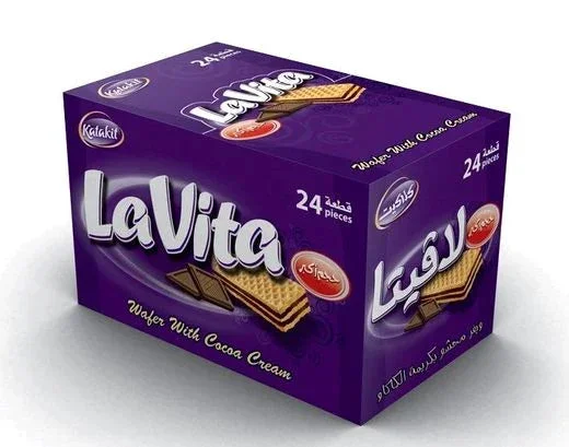 Authentic لافيتا ويفر محشو بكريمة الحليب Eco-Friendly