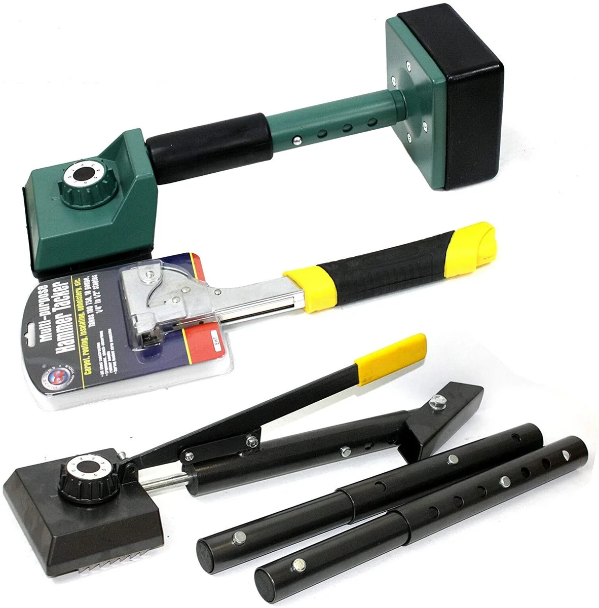 Reliable Carpet Power Stretcher And Kicker Combo Set Convenient