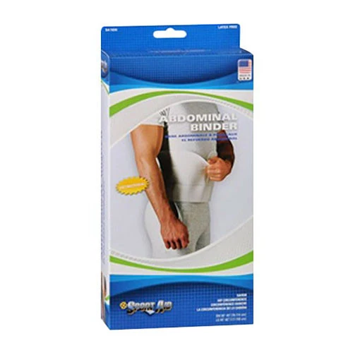Trendy Surgical Binder And Abdominal Support Small By Sportaid - 1 Each Authentic