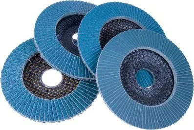 Casual Blue Zirconia 4-1 2 80 Grit Flap Flapper Grinding Sanding Wheels Discs Luxury