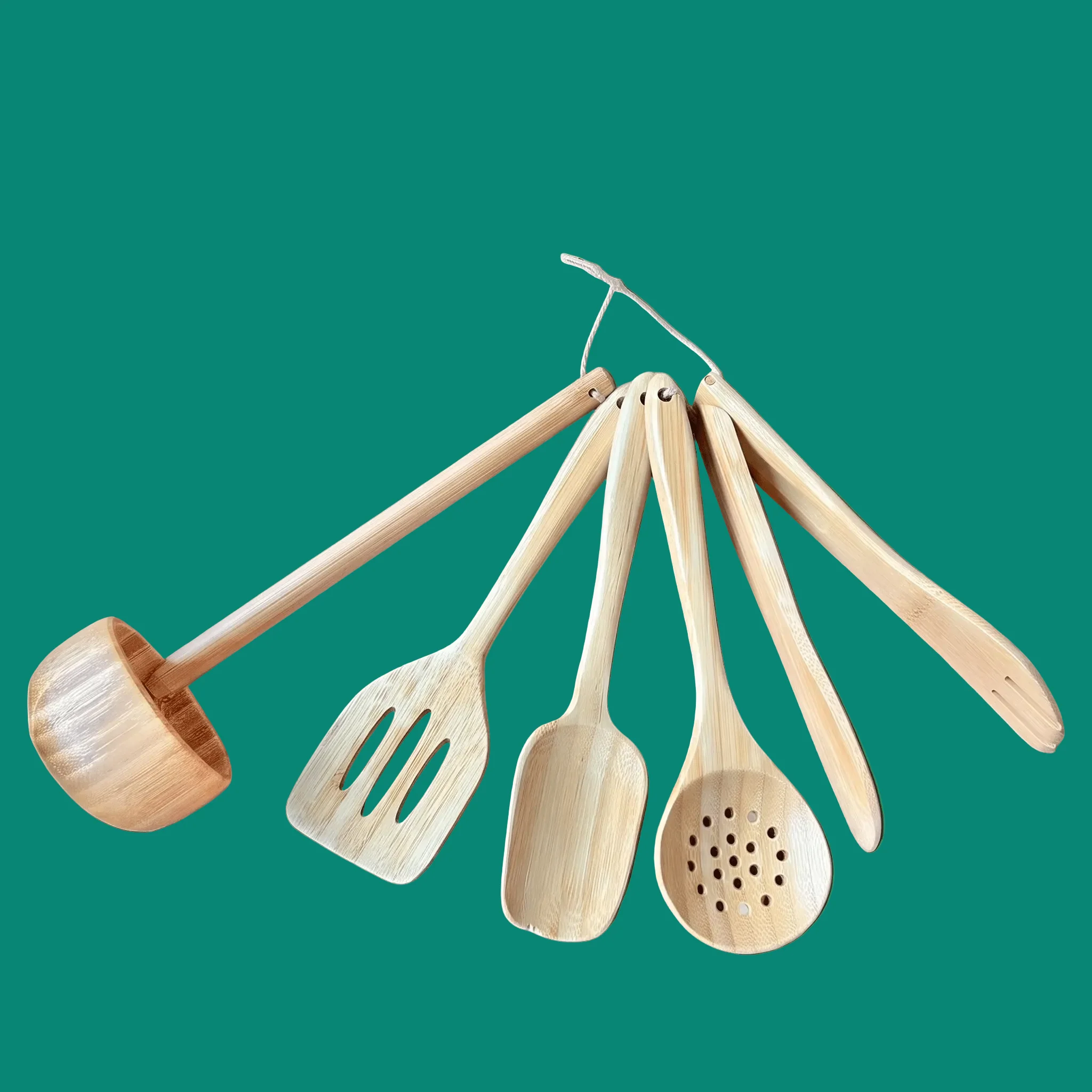 Dependable Kids Bamboo Cooking Utensil Set Top-Quality