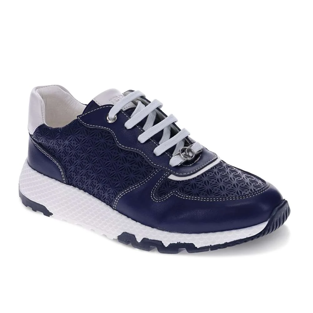Detailed Los Angeles Casual Sneaker - Dark Blue Original
