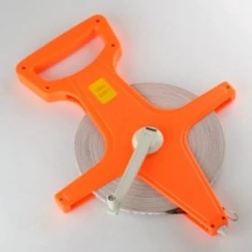 Consistent 330 Foot Open Crank Reel Face Surveyors Sports Fiberglass Tape Measure Measuring World-Class