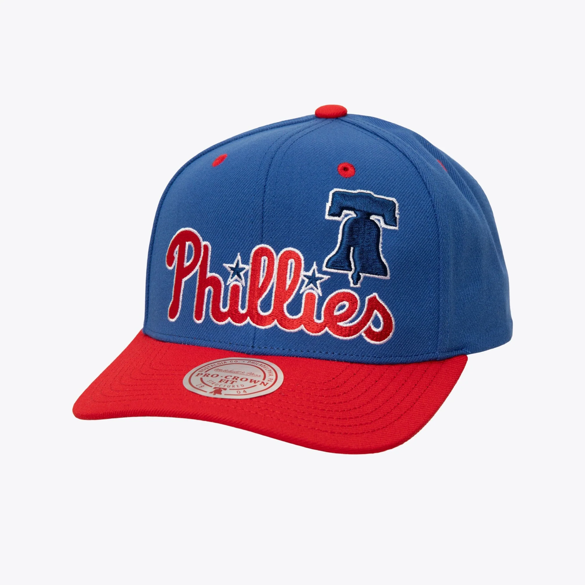 Unique Mitchell Ness Men's MLB All In 2.0 Pro Snapback Phillies Snapback Caps Prestigious