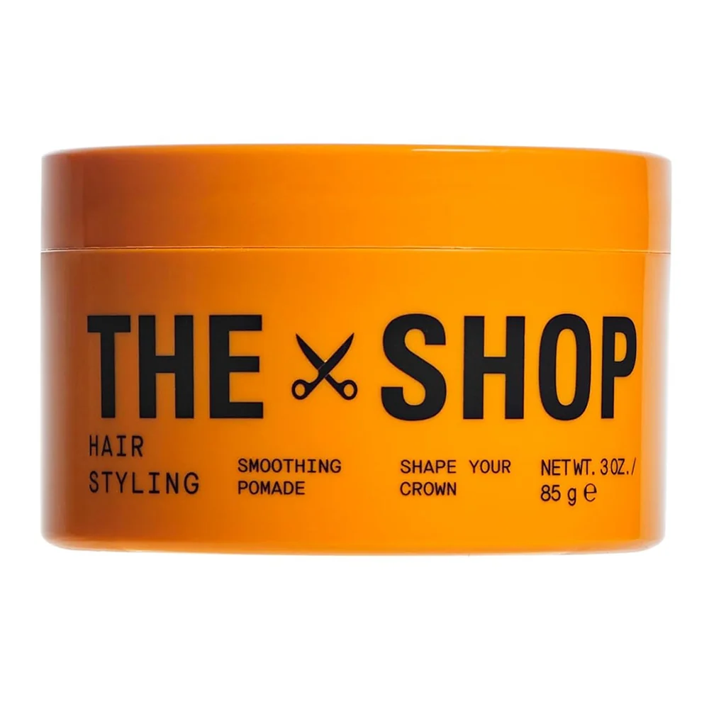 Elite The Shop Mens Smoothing Hair Pomade Medium Hold with Mango Seed Extract Moisturizing Hair Natural Shine 3Oz 85g Flexible