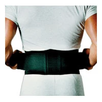Carefully Designed Sportaid Duo-Adjustable White Back Support Of 9 Inches Hips Size 32-44 Inches Medium Or Large - 1 Ea High-Grade