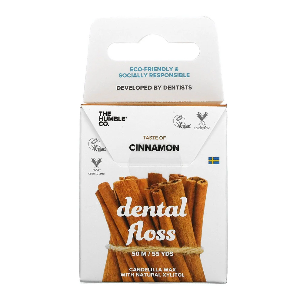 Enhanced The Humble Co Dental Floss Cinnamon High-End