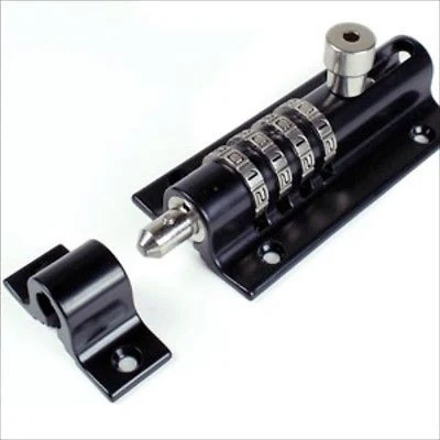 Sophisticated Sliding Bolt Style Combination Lock User-Friendly