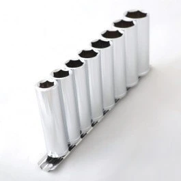 Excellent 1 2 Drive SAE Standard Size Deep Well Socket Set Carefully Designed