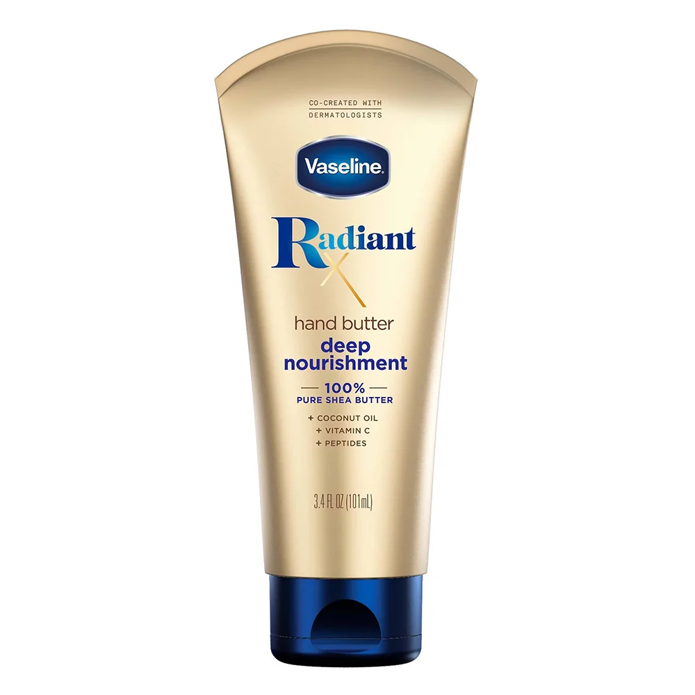 Efficient Vaseline Radiant X Hand Butter Deep Nourishment Tube 3.4Oz 101ml Next-Generation