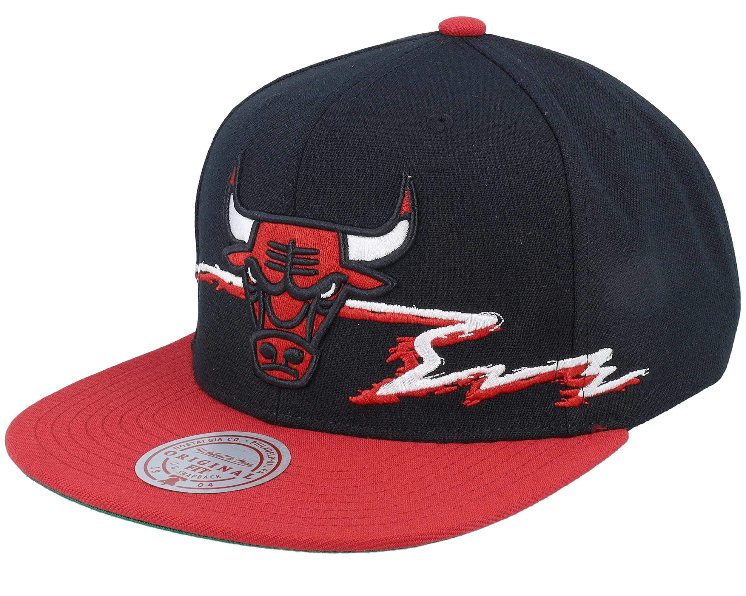 Environmentally Friendly Mitchell Ness Men's NBA Life Line Snapback Bulls Snapback Caps Top-Quality