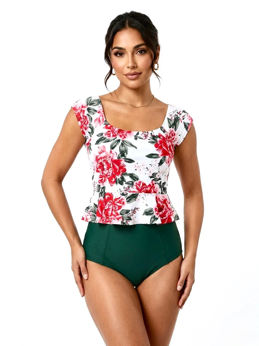 World-Class Marina West B2104 Bikini Set Peony White Exceptional