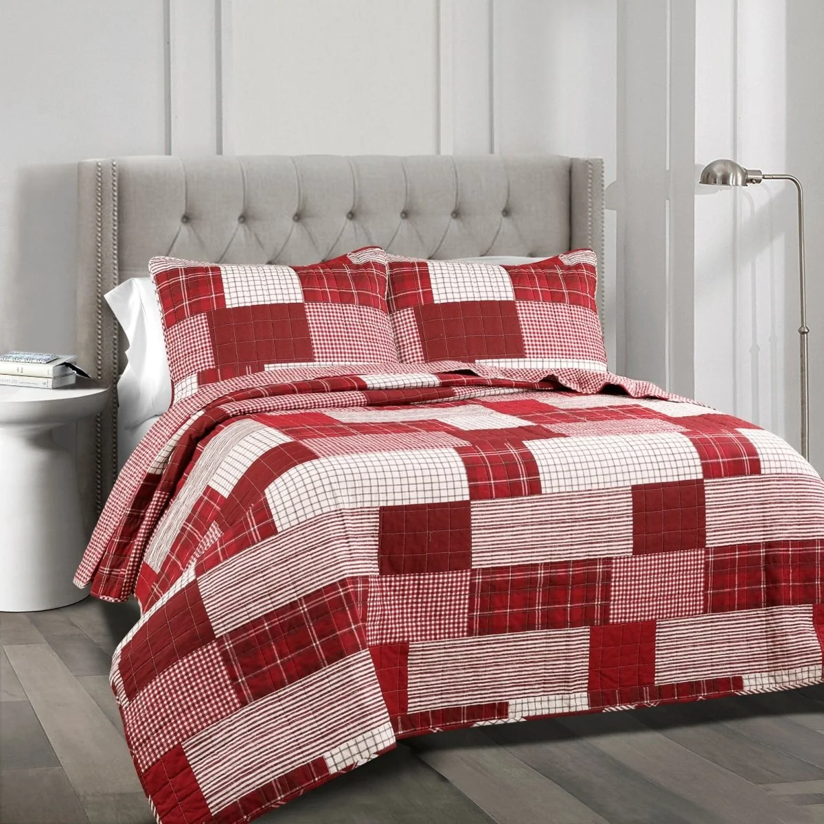 Casual Greenville 3 Piece Quilt Set Sustainable