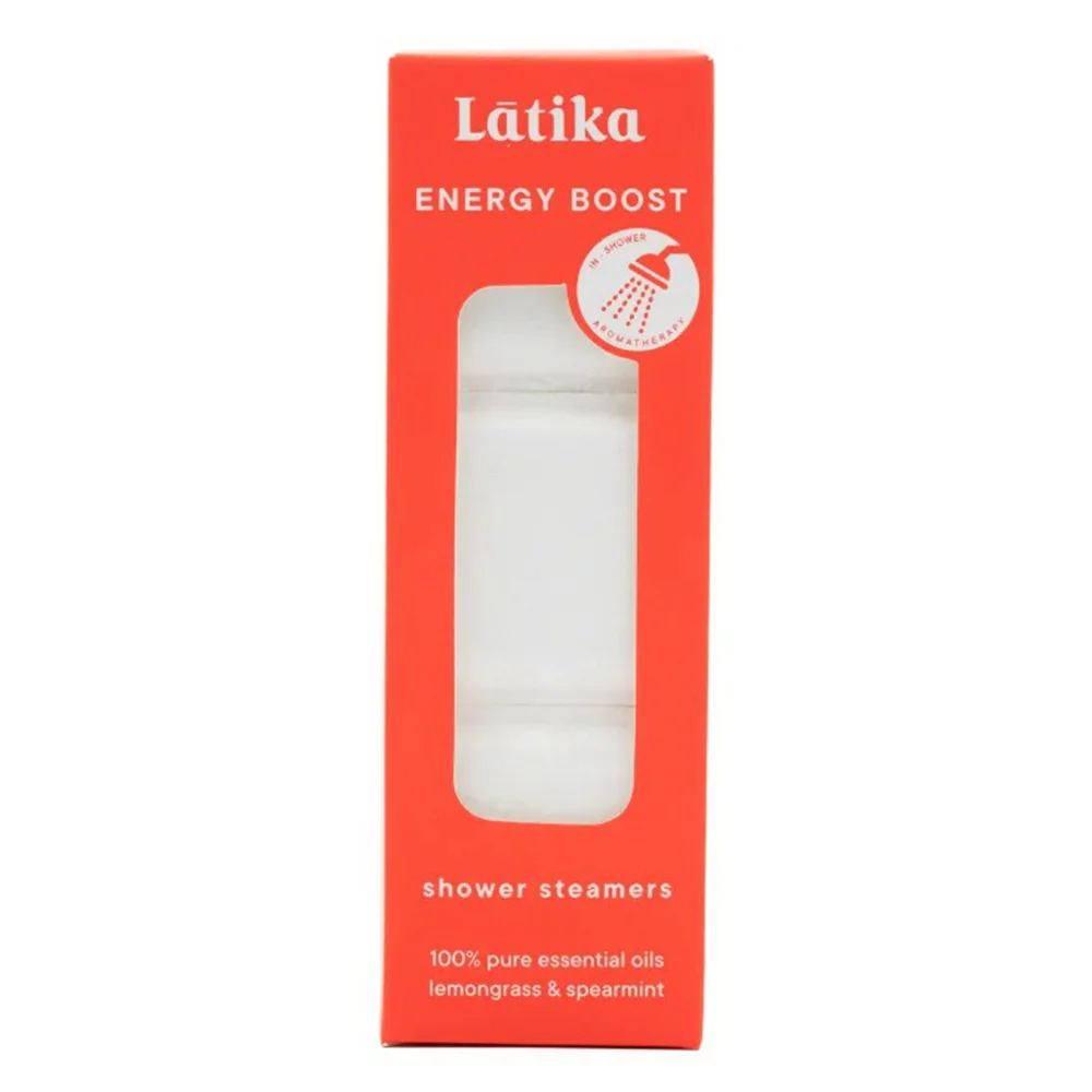 Versatile Latika Shower Steamers Energy Boost for Stress and Anxiety Relief 3Ea Refined