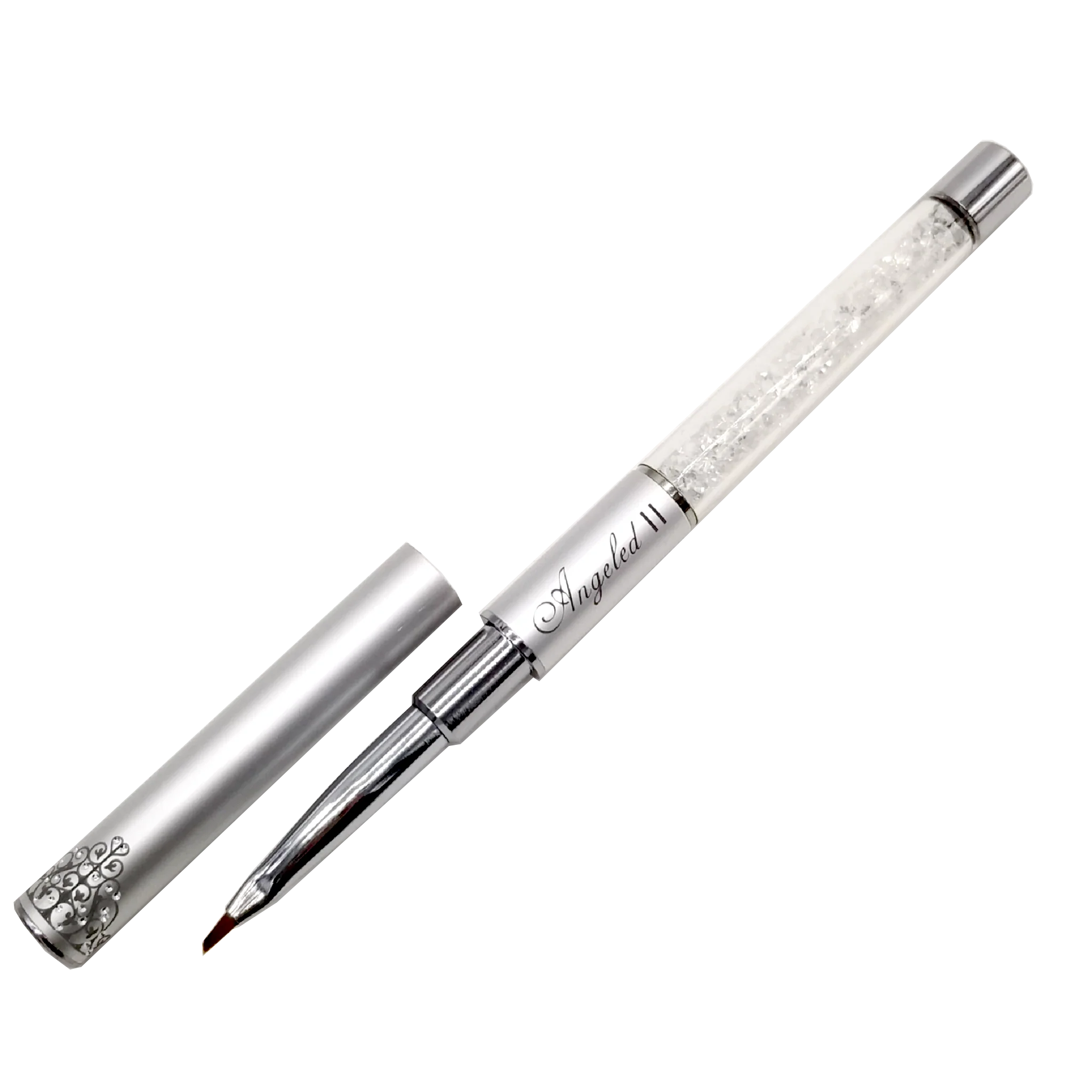 Specialty Premium Crystal Angled II Brush Fashionable
